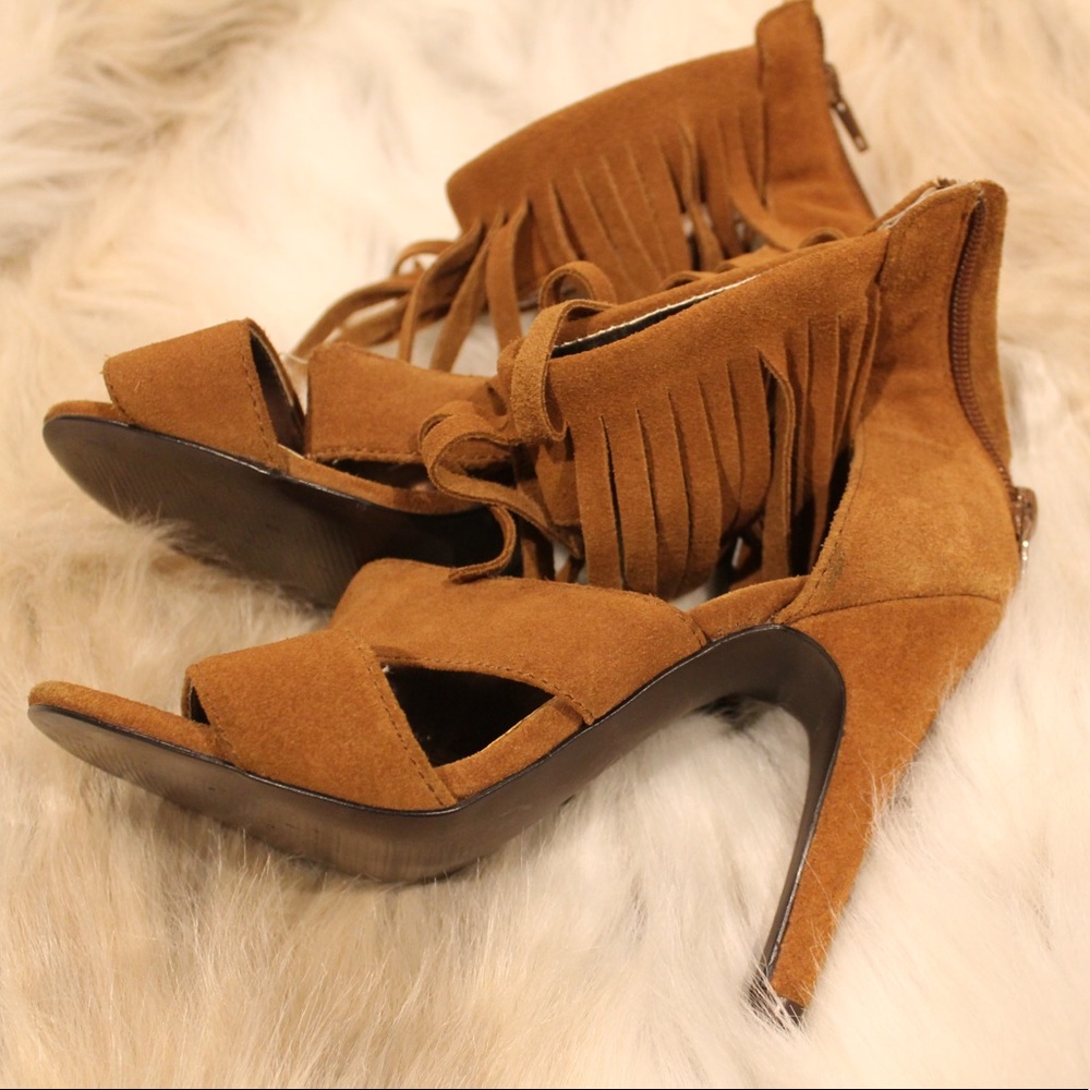 Steve Madden Fringe Heels